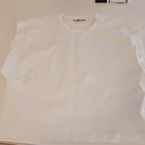 Zara White Cotton T-Shirt